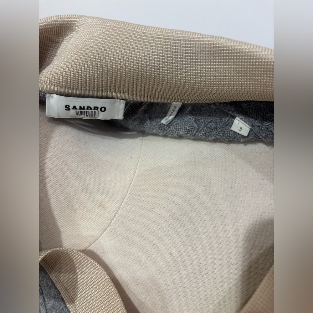 Sandro Collared Sweater, Size: US 8 - Picture 12 of 12